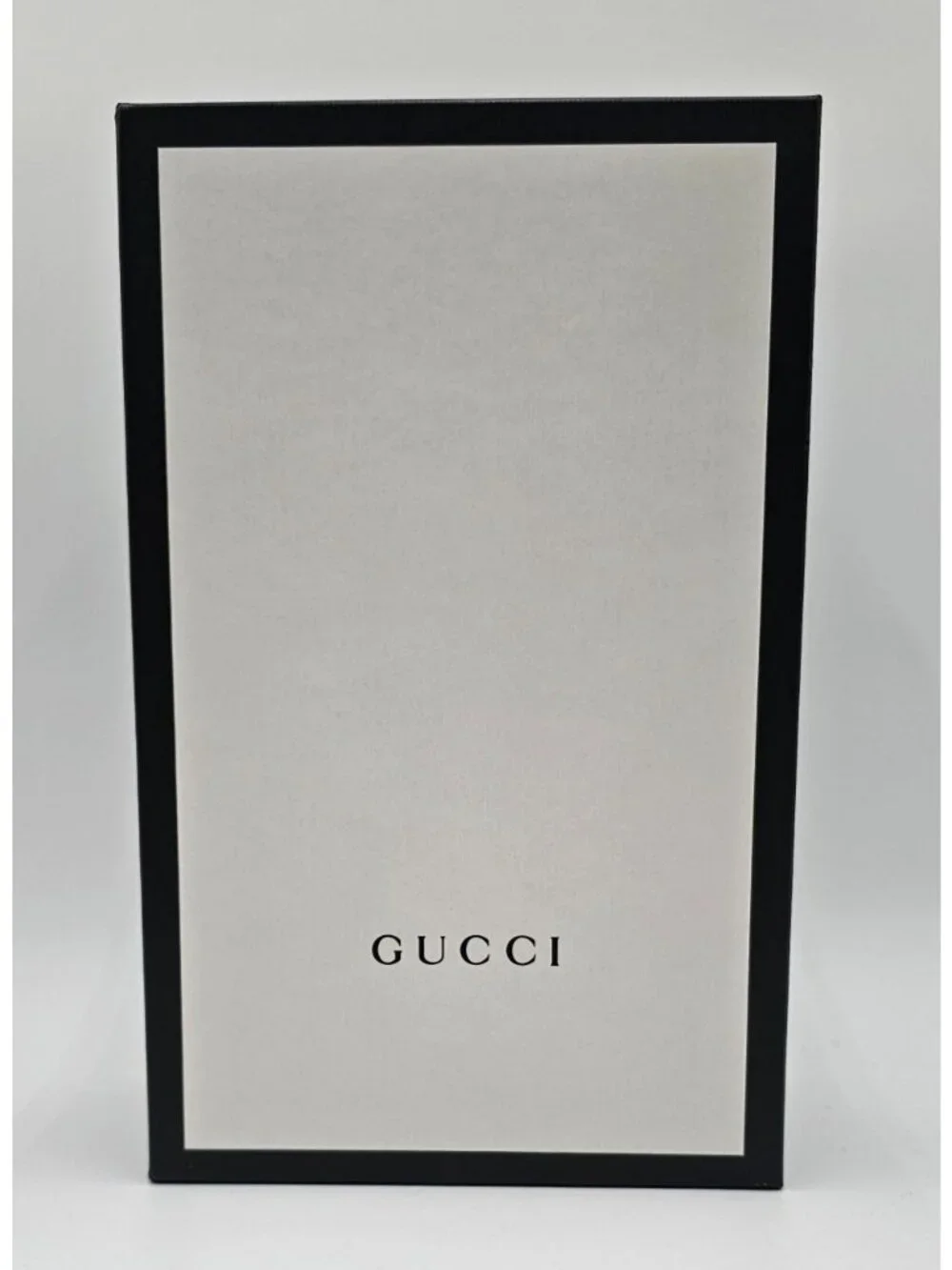 Gucci Designer Box Lid/Base EMPTY Gift/Shoe Black/White Minimalist 7x3.5x11x11